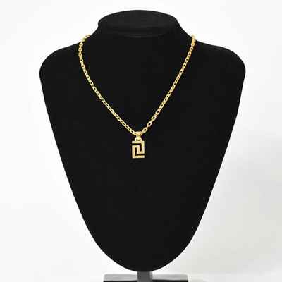 VERSACE Halskette Herren Greca Goldkette DG17334S Metall goldfarben verpackt