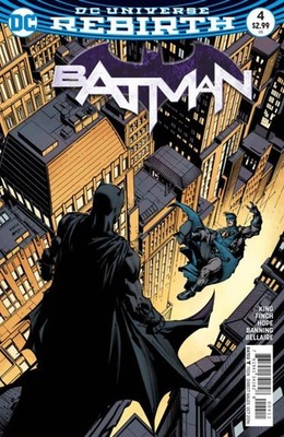 Batman (2016) #   4 Cover A (9.0-VFNM) 2016