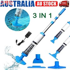 Handheld Pool Vacuum Cleaner 3 in 1 Cordless Rechargeable Pool Vacuum Cleaner