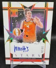 Marina Mabrey 2025 Panini Impeccable WNBA Stars Signatures Holo Silver Auto /25