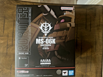 THE ROBOT SPIRITS (SIDE MS) MS-06K ZAKU CANNON ver A.N.I.M.E. MS MUSEUM R-SP