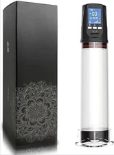 Vacuum Electric Penis Pump Digital rechargeable Male Men Penis Enlarger Growth