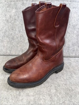 Red Wing Pecos Men's 1132 Boots Rattlesnake Sole Size 8D Soft Toe