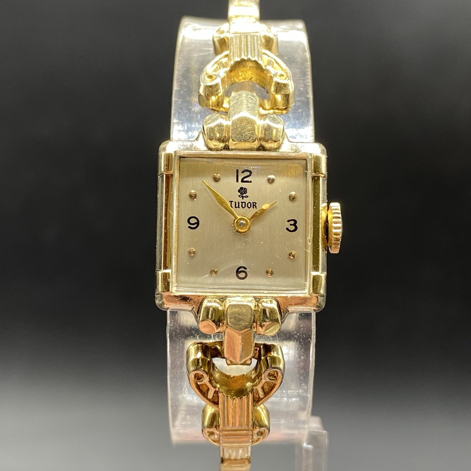 Vintage Tudor 17 Jewels Swiss 10k Gold Filled Rolex Watch