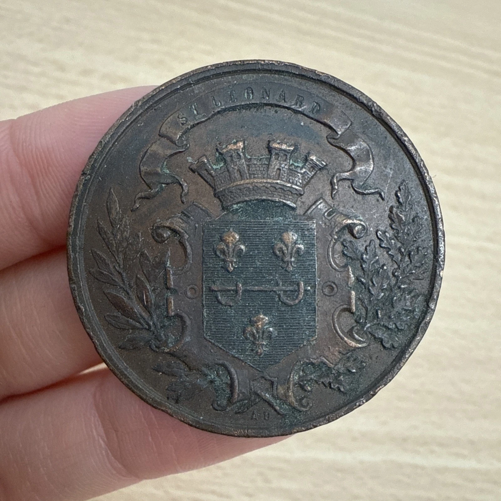 Médaille Comice De Saint Léonard Sainte Vienne