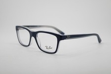 NEW RAY-BAN JUNIOR RB 1536 3853 BLUE CLEAR SILVER AUTHENTIC EYEGLASSES 48-16