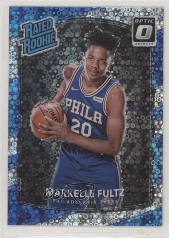 2017 Panini Donruss Optic Rated Rookie Fast Break Holo Prizm Markelle Fultz u6m