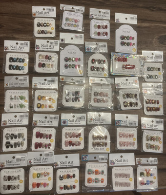 28 Set Lot Price :124.99,100%Hand Made press on Nail, Free Glue&Essential Tools