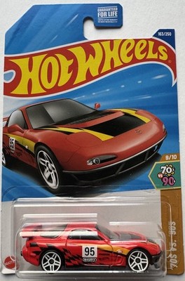 2025 Hot Wheels HW '70S VS. '80S 9/10 '95 Mazda RX-7 Drift 163/250