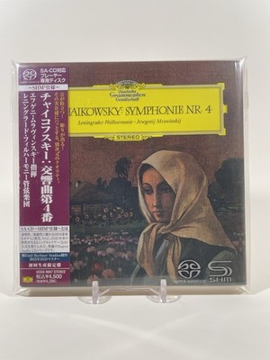 SHM SACD: Tchaikovsky Symphony 4 - Mravinsky - Super Audio CD Japan Paper Sleeve