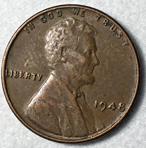 1948 Lincoln Wheat Cent Vintage Coins Old Coins Antique Coins VG Free Shipping!