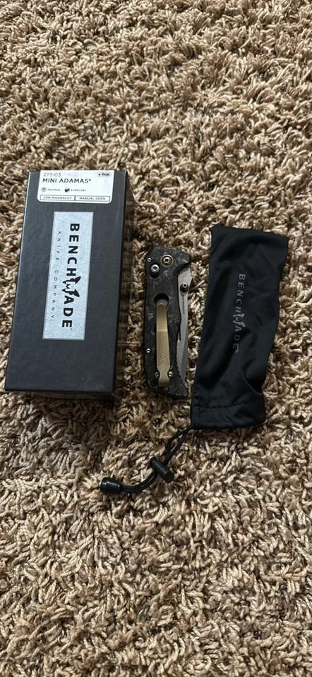 Mini Adam 275-03 Edición Limitada Hecho en Banco - Hoja de Acero Corte Magna Foto 4 de 4