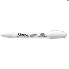 Durable Water-Resistant White Paint Marker - Perfect for Artists and Crafters