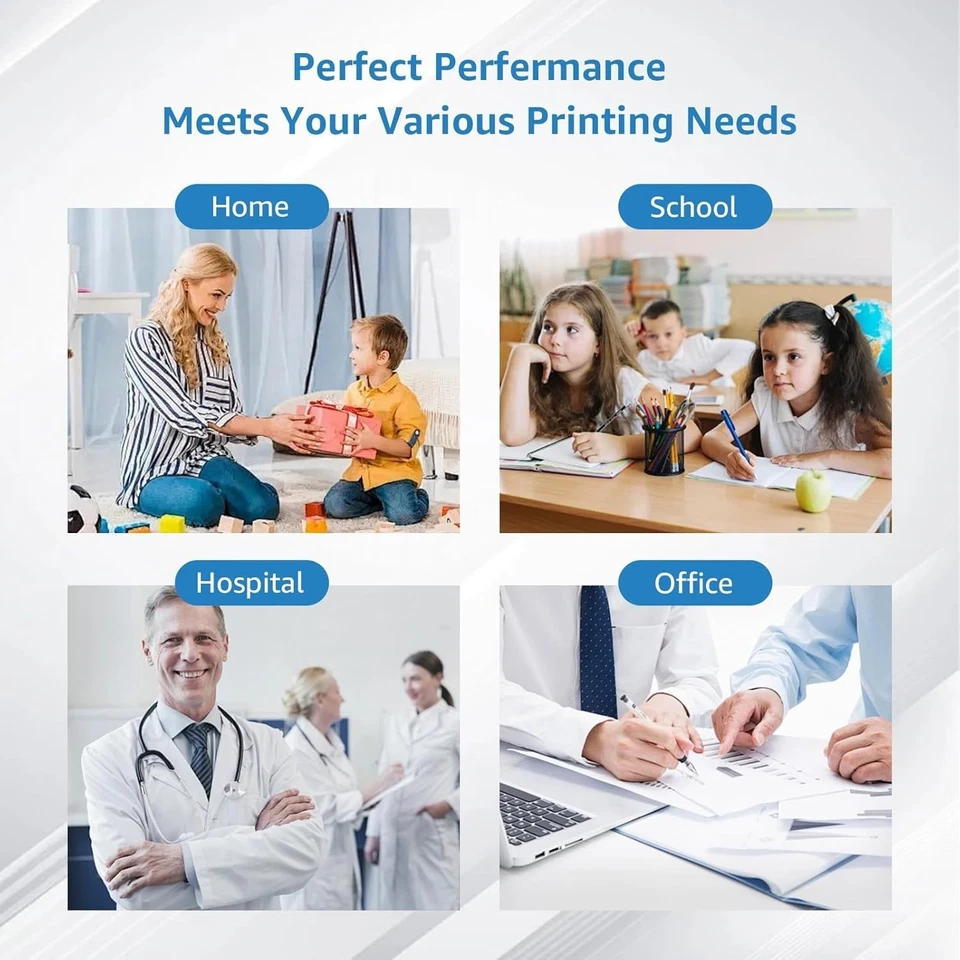 4 Pack Compatible for HP 32XL + HP 31 Ink Bottles for Smart Tank Plus 551 651 - Image 4 of 4