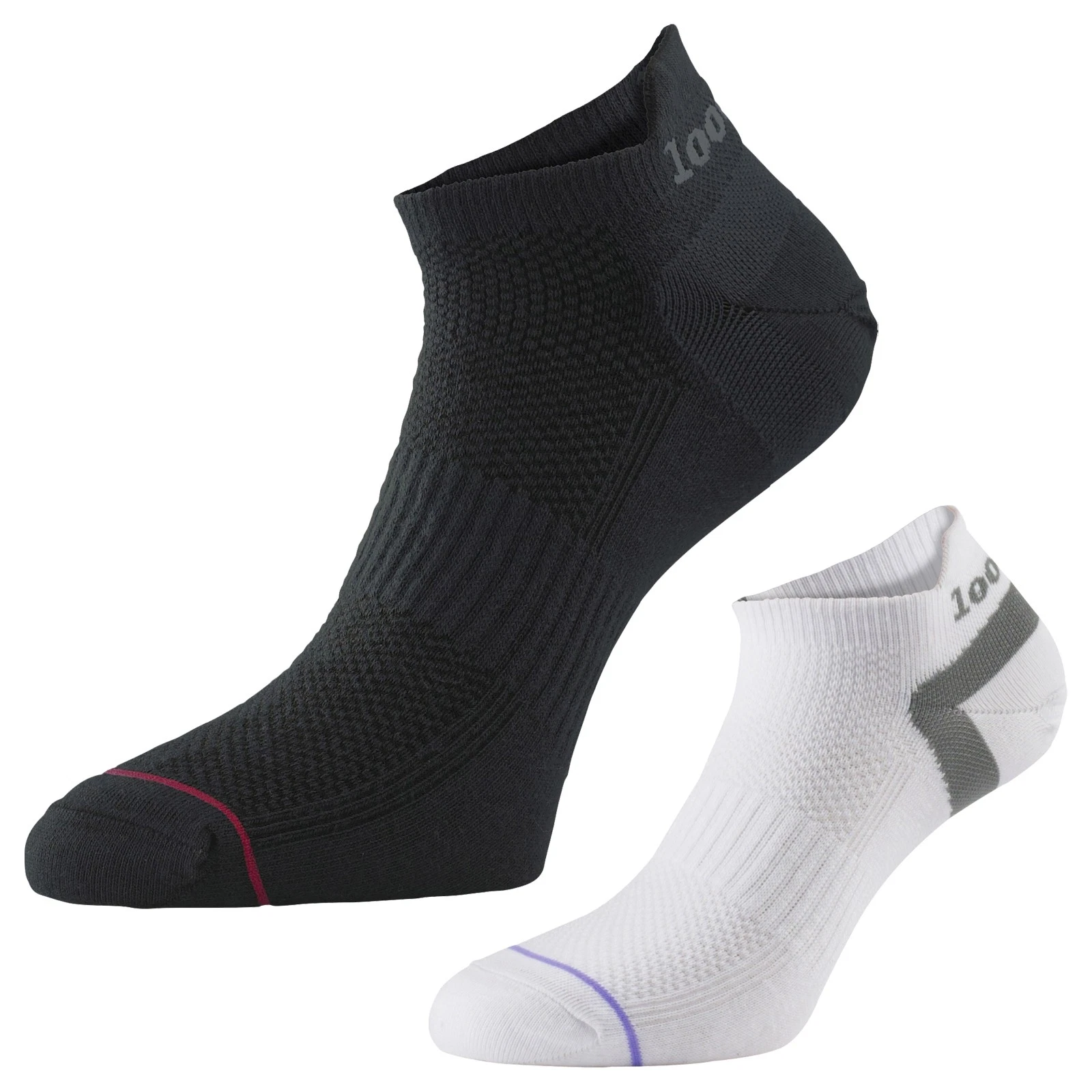 Mens Sneaker Running Socks by 1000 Mile Double Layer Tactel Socks