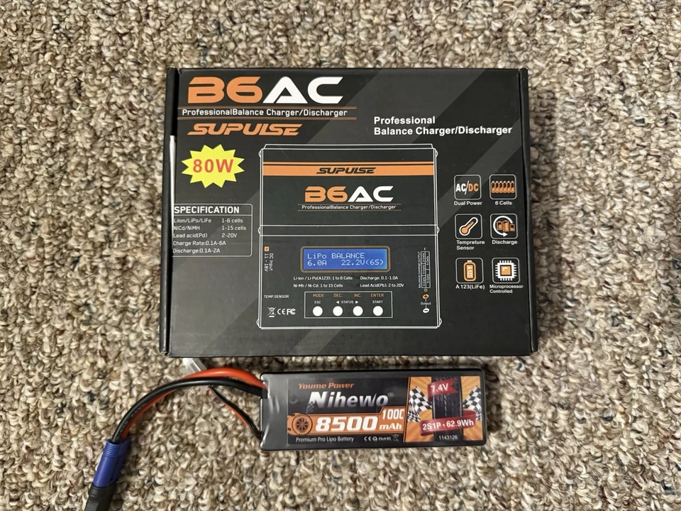 Traxxas Slash 2x2 Incluye 2 Baterías LipoF4 8500mAh 100c Motor Alta Potencia Foto 3 de 3