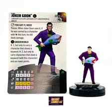 DC Heroclix Joker Goon #DP24-201 w/ Card Convention Exclusive OP Kit