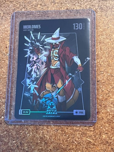 2025 Bo Jackson Battle Arena Update BATTLE FOIL STEEL # BF-242 MERLOMES Mahomes