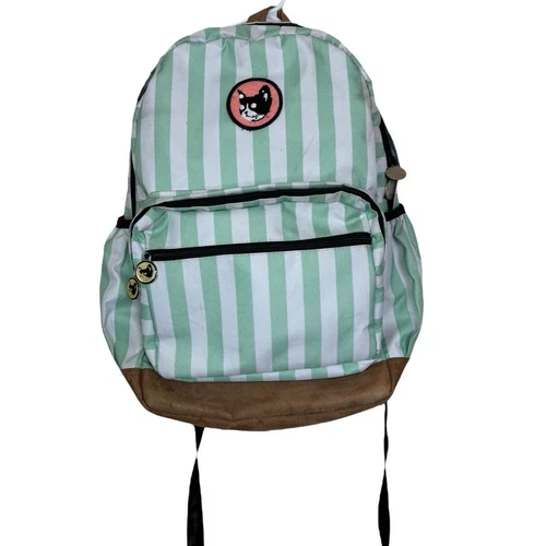 Sac à dos Golf Wang Kill Cat rayures VERT Tyler The Creator Supreme Streetwear