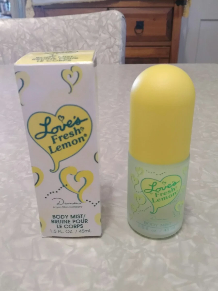 Love s fresh lemon 1.5 oz. body mist Dana hard to find. eBay
