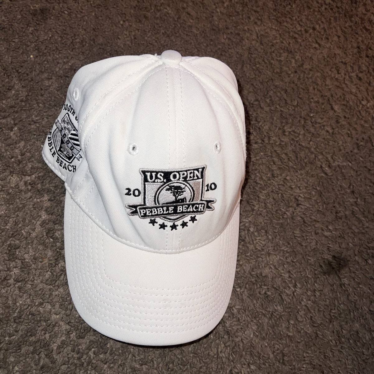 us open 2010 limited Edition 1/2010 Rare Pebble Beach White Hat | eBay