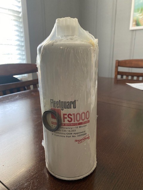 Fleetguard FS1000 Fuel Filter Water Separator | eBay
