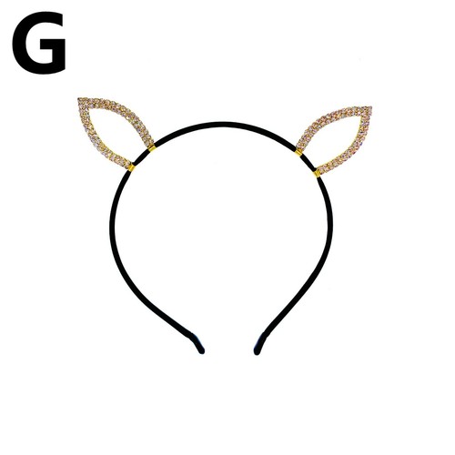 USA süße Tiere Kätzchen Katze Bär Hirsch Stirnband Haarband Strass Kristall Rehkitz - Bild 16 von 16