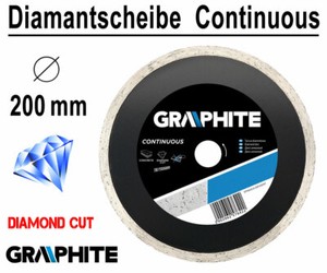 LXDIAMOND Diamant-Trennscheibe 200mm X 25,4mm – Dünn Für Feinsteinzeug & Keramik