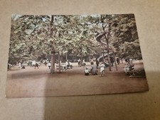 Postcard. Japan. Tokyo. Meiji Square.  Outer Garden. Vintage. c1930's. 