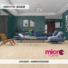 Pavimento Laminato Urban AC4 spess. 8mm col.  Chicago pacco da 1,899mq