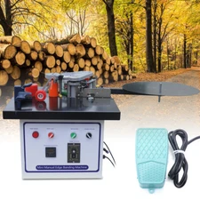 1200W, Self Cutting Edge Banding Machine Double Gluing Edge Banding Machine NEW
