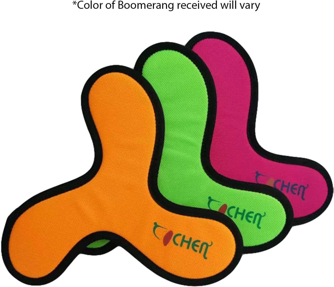 Supawdupaw Cloth Alligator with Squeaker and Boomerang 2 Pack Dog Toys
