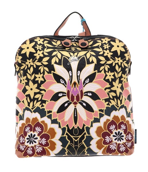 Gabs Brigitte Tg Wallpaper + Ruga Backpack L Rucksack Liberty Schwarz Gelb Neu-image