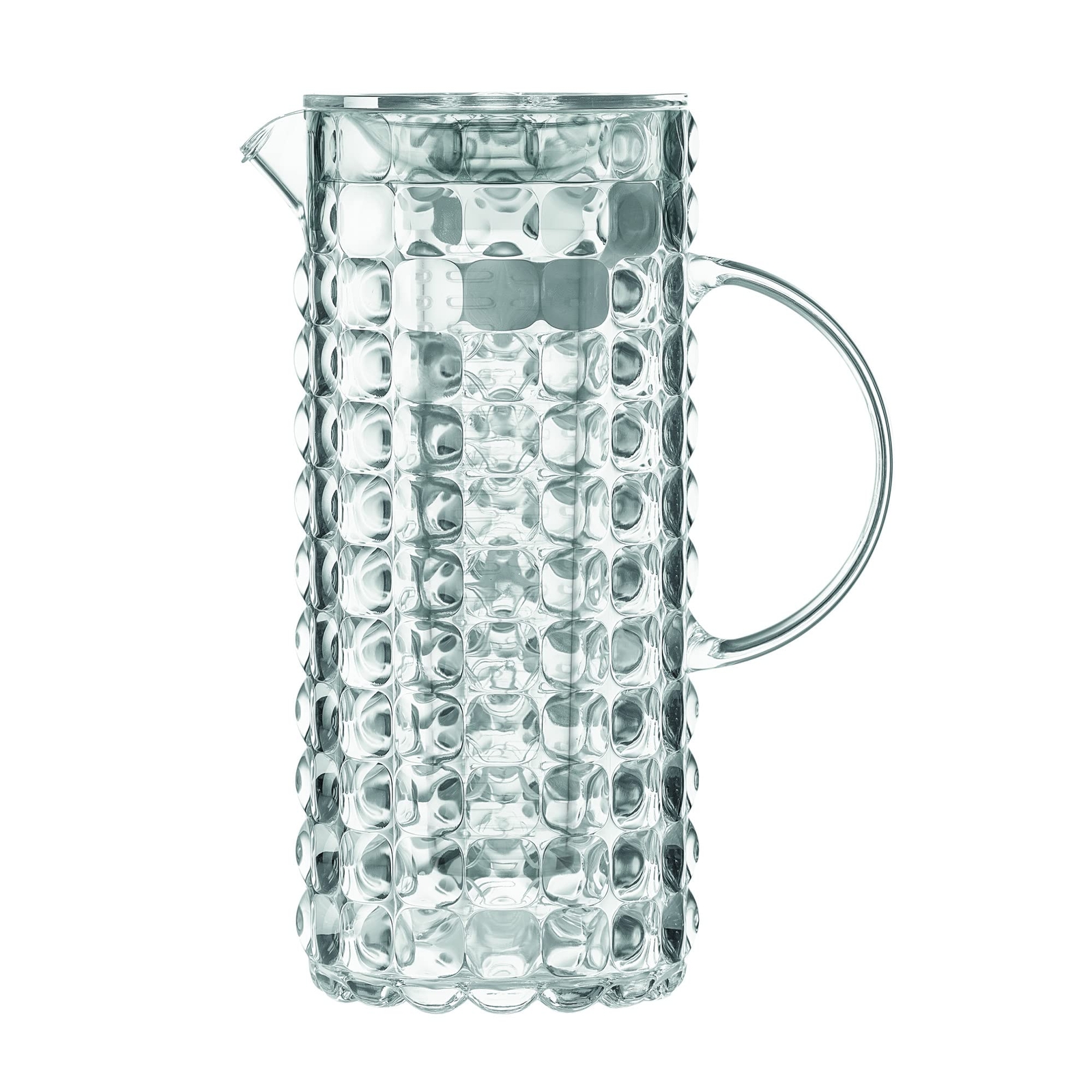 Guzzini - Tiffany, Caraffa con Bulbo Infusore - Trasparente, ø 18,5 x 11,5 x h25
