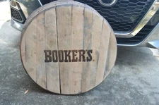 Booker's Kentucky  Bourbon Whiskey Barrel Head/Lid