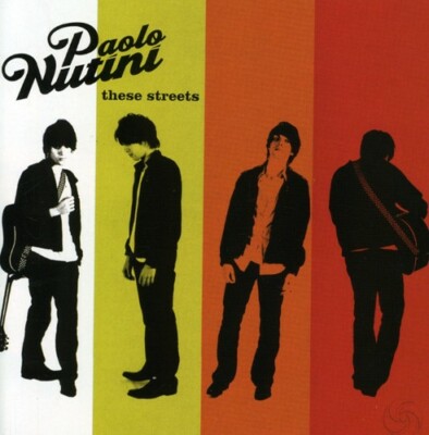 PAOLO NUTINI: THESE STREETS (CD) DISC + CVR ART - NO CASE - VG