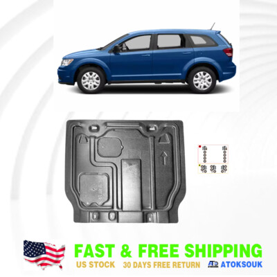 Thick Engine Splash Shield For Dodge Journey 2011-2020 Front Engine Guard Hard