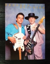 Stevie Ray Vaughan VINTAGE THAILAND ONLY 1 COLOR PAGE MEGA RARE!!!