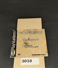 Final Fantasy Chronicles - PS1- Manual Only NO GAME