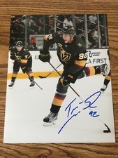 Tomas Nosek Autographed 8x10 Photo Las Vegas Golden Knights