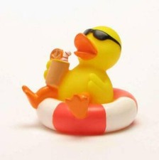 20 Rubber Duck Ducky Duckie Baby Shower Birthday Party Rubber 2" X 2" Bulk USA