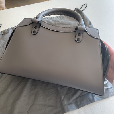 Balenciaga Neo Classic Medium Top Handle Bag in Dark Grey | eBay