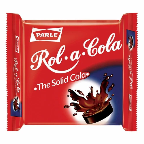 Pack of 4 Parle Rol-a-Cola Candy - 25g each
