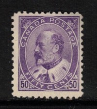 Canada #95 Mint Fine+ Lightly Hinged With Deep Rich Color