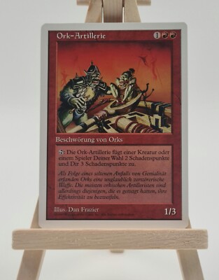 Ork-Artillerie 5. Edition (5ED) Magic Karte MTG Deutsch (Orcish Artillery)