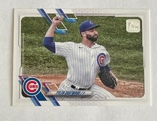 2021 TOPPS TYLER CHATWOOD #184 PITCHER CHICAGO CUBS BASEBALL CARD