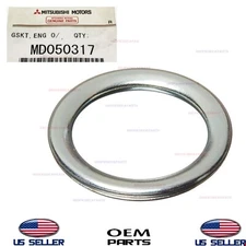 Genuine OEM Engine Oil Drain Plug Gasket 1985-24 Mitsubishi *See List MD050317