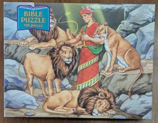 Bible Puzzle Daniel In Lions Den 100 Jigsaw Pieces Merrigold Press 1993 Complete