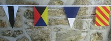 Nautical Flag Bunting Polyester Signal Flags - Various Lengths