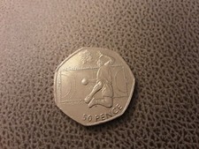 50 pence coin 2011 LONDON OLYMPICS - HANDBALL